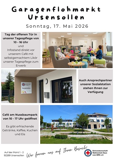 17.05.2026 Garagenflohmarkt Ursensollen