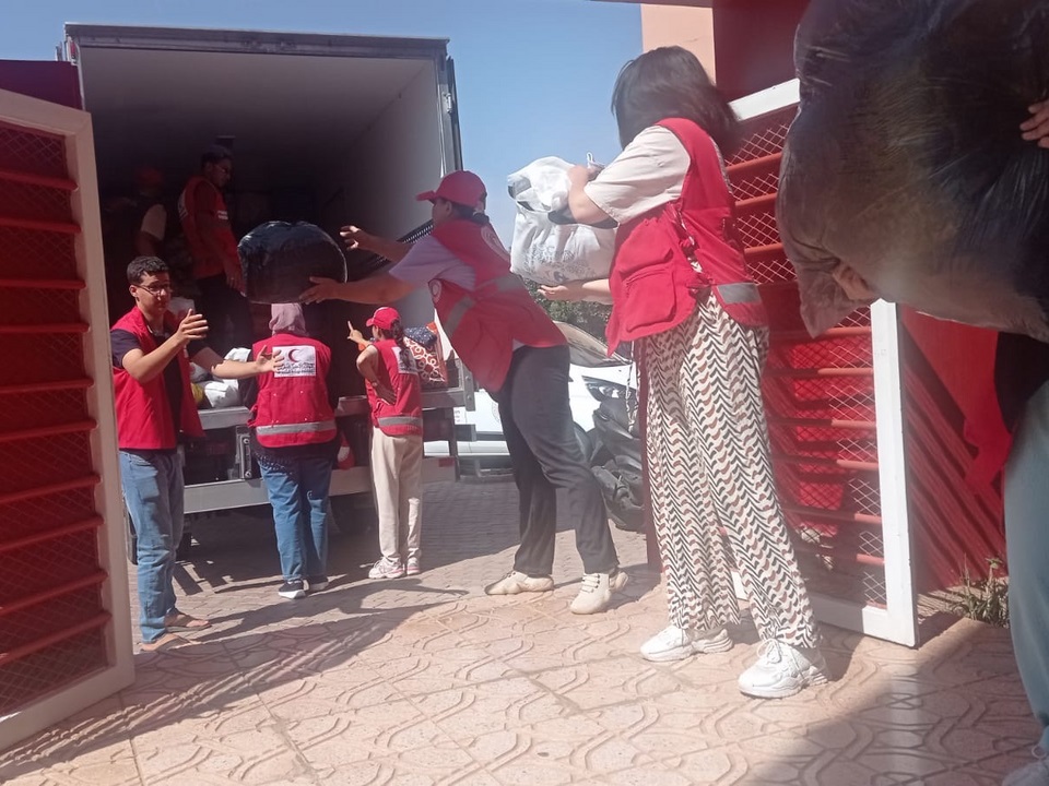 15.09.2023 Erdbeben in Marokko: Rotes Kreuz intensiviert Hilfe vor Ort